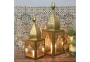Casa Moro Ramadan Laterne Gold 2er Set Orientalisches Windlicht Bild 3