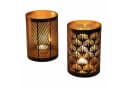 Casa Moro Teelichthalter 2er Set Orientalisch Schwarz Gold Bild 1