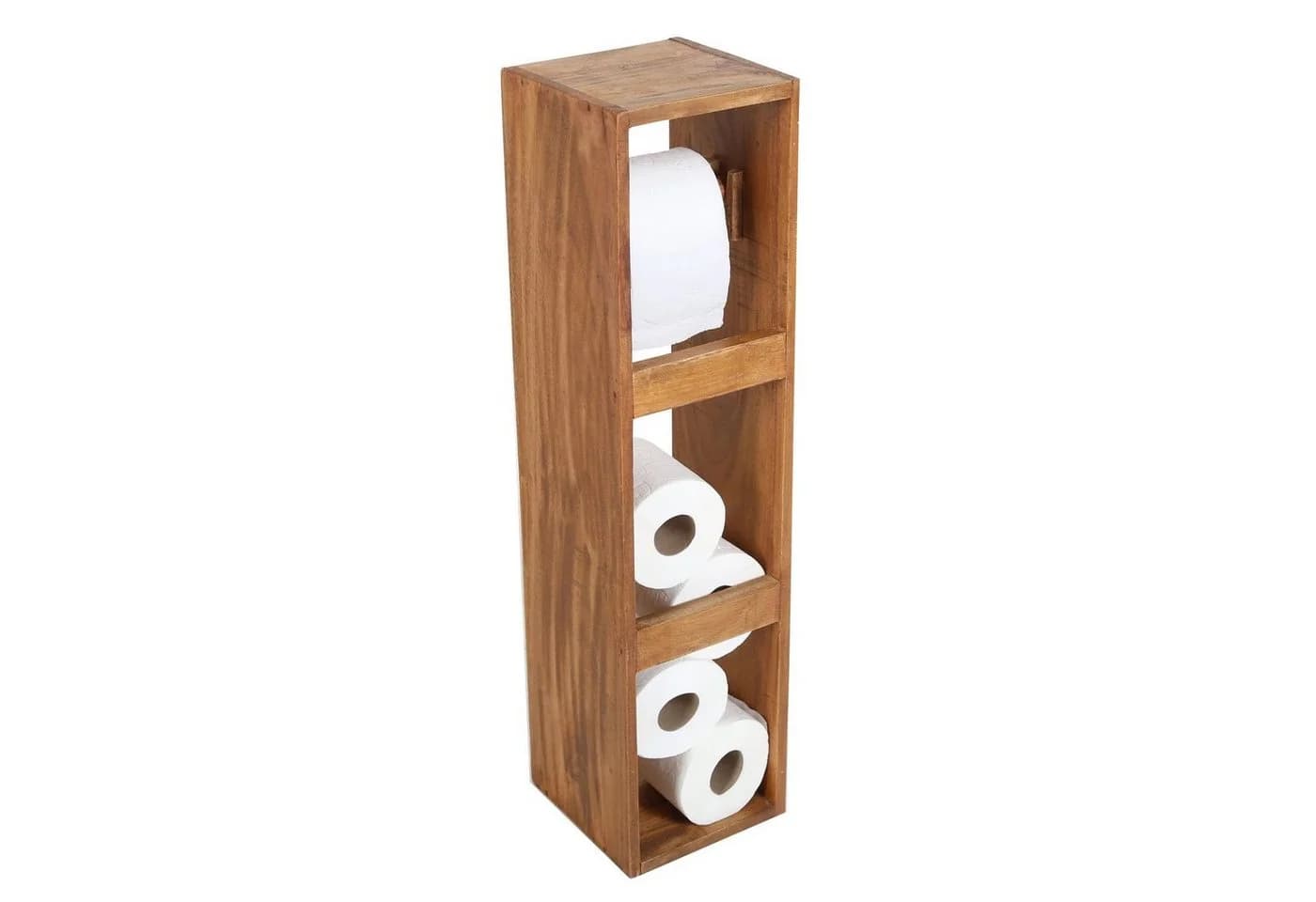 Casa Moro Toilettenpapierhalter Elisa Massivholz rustikal - Bild 2