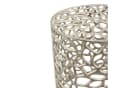 Casa Moro Beistelltisch Silber Aluminium rund Designer Couchtisch Bild 1
