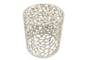 Casa Moro Beistelltisch Dila Silber rund Designer Couchtisch Sofatisch Bild 3