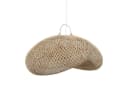 Pendelleuchte aus Rattan und Eisen in Natur Beige Bild 5