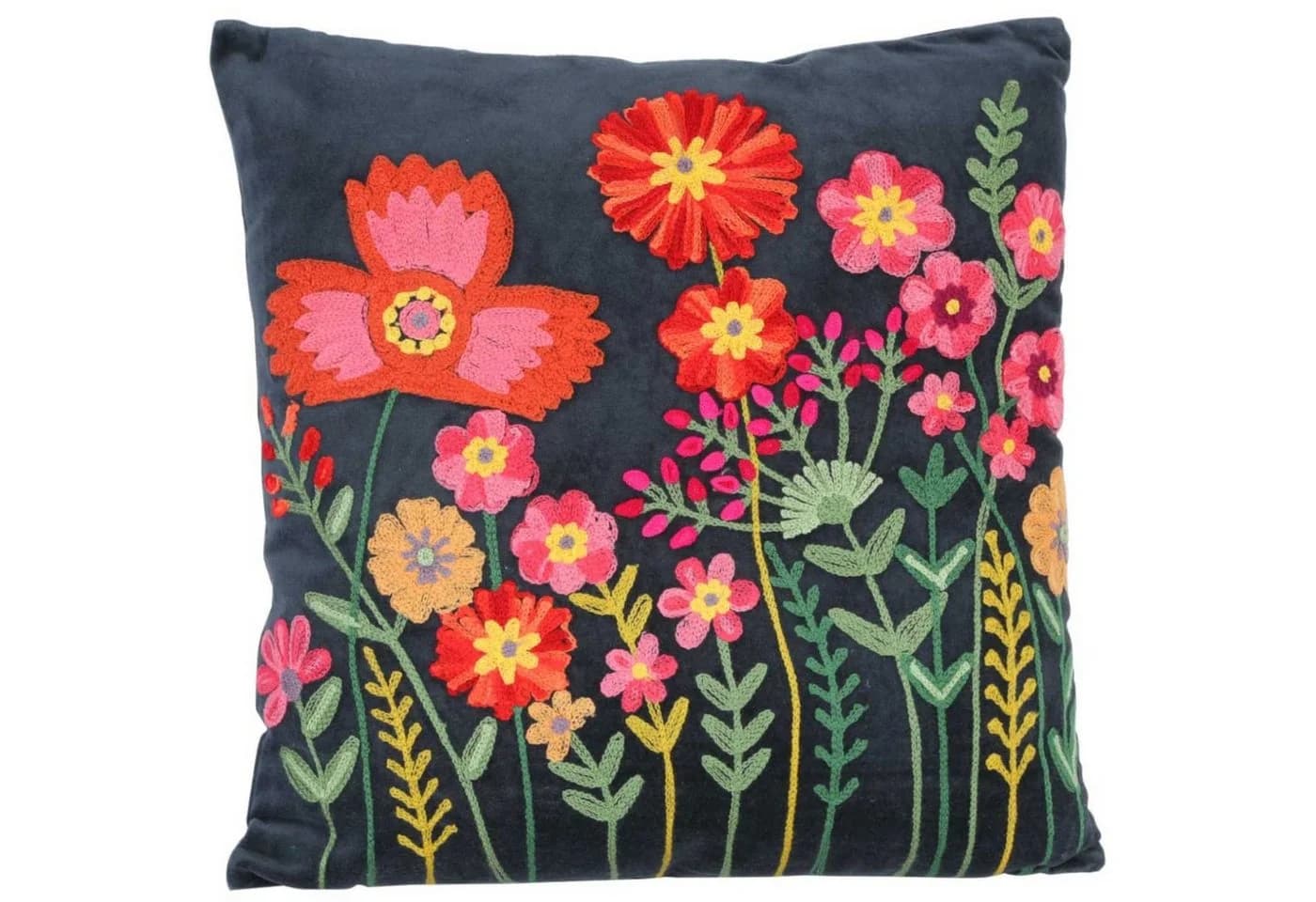 Casa Moro Dekokissen Livia 40x40 Blumen bestickt - Bild 2