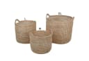 Casa Moro Rattan Korb Eda Natur mit Henkel Bild 3