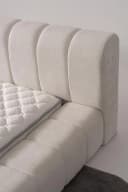Sitheim-Europe Polsterbett HEAVEN Beige inkl. Matratze & Lattenroste Bild 4