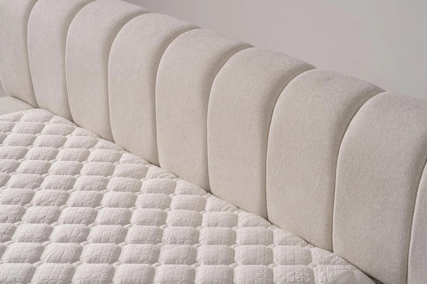 Sitheim-Europe Polsterbett HEAVEN Beige inkl. Matratze & Lattenroste - Bild 5