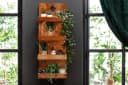 Sitheim® Wandregal ROMEO Massives Akazienholz 80cm Bild 2
