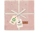 Bio-Baumwolle Babydecke mit AJOUR-Strickmuster Bild 2