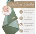 Babydecke Musselin 6-lagig gekreppt, 100% Bio-Baumwolle, DIKOS Bild 5