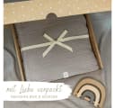 Bio-Babydecke und Spucktuch aus Baumwolle und Musselin Bild 3