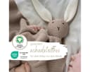 DIKOS® Babydecke SCHMUSE-HASE Bio-Baumwolle 75x100 cm Bild 3
