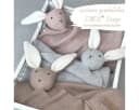 DIKOS® Babydecke SCHMUSE-HASE Bio-Baumwolle 75x100 cm Bild 4