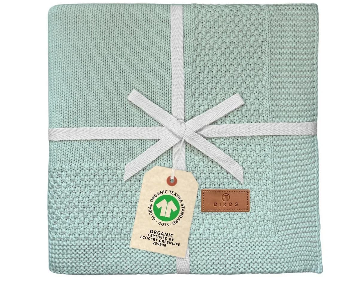 DIKOS® Kuscheldecke Bio Baumwolle 75x100 cm - Bild 2