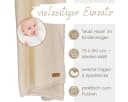 DIKOS® Babydecke aus 100% Bio-Baumwolle atmungsaktiv Grau Bild 4