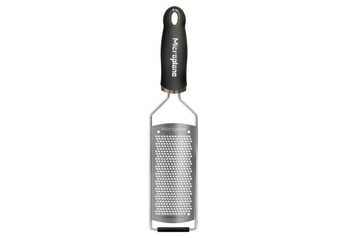 Microplane Reibe Gourmet Schwarz Metall Kunststoff - Bild 2