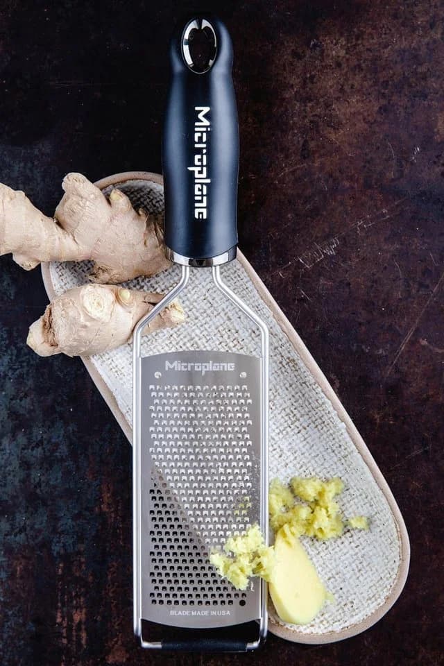Microplane Reibe Gourmet Schwarz Metall Kunststoff - Bild 4
