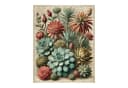 MagicHolz Bunte Sukkulenten Holzpuzzle, 155 Puzzleteile Bild 2
