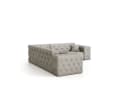 Fun Möbel Ecksofa CHANTAL Universal in Creme Stoff Opera Velvet Bild 4