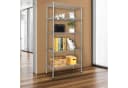 VINGLI Standregal aus Eisen, Modern Silbergrau Bild 5