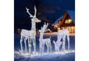 VINGLI LED-Dekofigur Leuchtendes Weihnachtsdeko-Set 3-teilig 270 LEDs Bild 2
