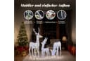 VINGLI LED-Dekofigur Leuchtendes Weihnachtsdeko-Set 3-teilig 270 LEDs Bild 4