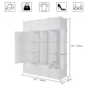VINGLI 20-Cube Organizer Würfel-Schrank Weiß Bild 1