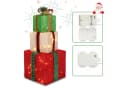 VINGLI LED Geschenkboxen 3er Set Warmweiß Kunststoff Weihnachtsdeko Bild 4