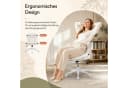 VINGLI Drehstuhl Chenille Beige Ergonomisch Höhenverstellbar Bild 3