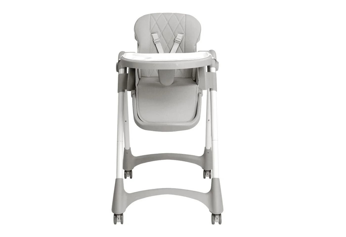 VINGLI Hochstuhl Baby ab 6 Monate Grau Multifunktionaler Babystuhl - Bild 2
