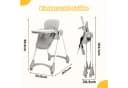 VINGLI Hochstuhl Baby ab 6 Monate Grau Multifunktionaler Babystuhl Bild 3