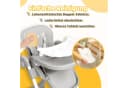VINGLI Hochstuhl Baby ab 6 Monate Grau Multifunktionaler Babystuhl Bild 5