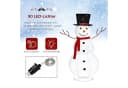 VINGLI LED Schneemann 120 cm Weihnachtsdeko innen & außen Bild 3