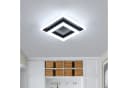 Riserva LED Deckenleuchte Schwarz 24W 6500K Acryl Bild 1