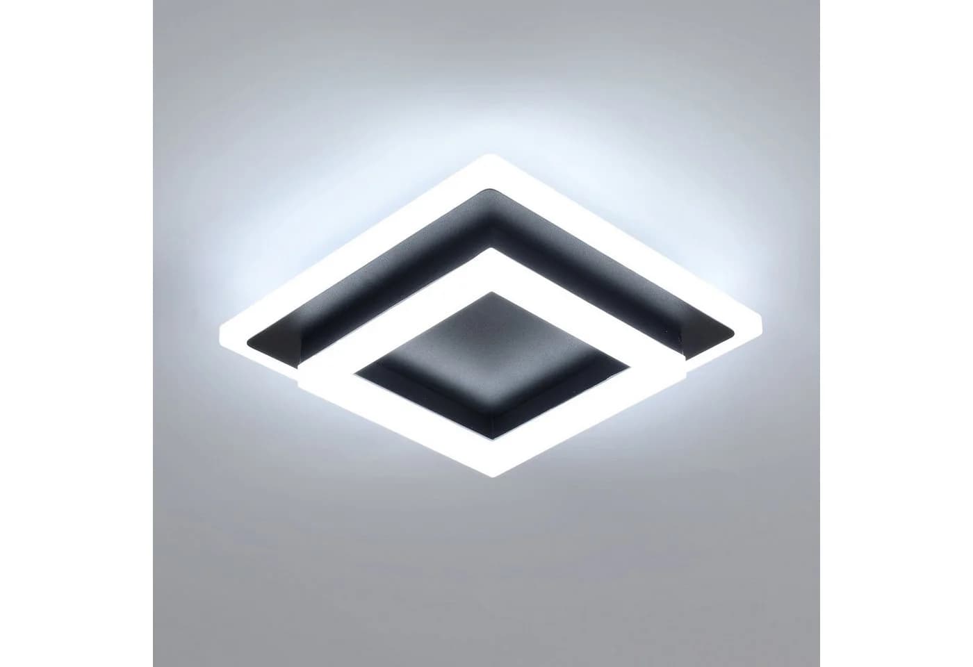 Riserva LED Deckenleuchte Schwarz 24W 6500K Acryl - Bild 2