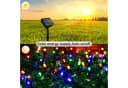 POPOLIC LED Solarleuchte Solar-Lichterkette 12m 100 LEDs 8 Modi Bunt Bild 1