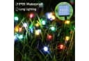 POPOLIC LED Solarleuchte Solar-Lichterkette 12m 100 LEDs 8 Modi Bunt Bild 3