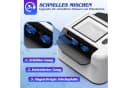 AKKEE Spiel Kartenmischmaschine Elektrische mit 2000 mAh Akku für 2 Decks Bild 5