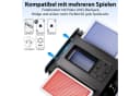 AKKEE Elektrische Kartenmischmaschine mit 5200 mAh Akku Schwarz Bild 5