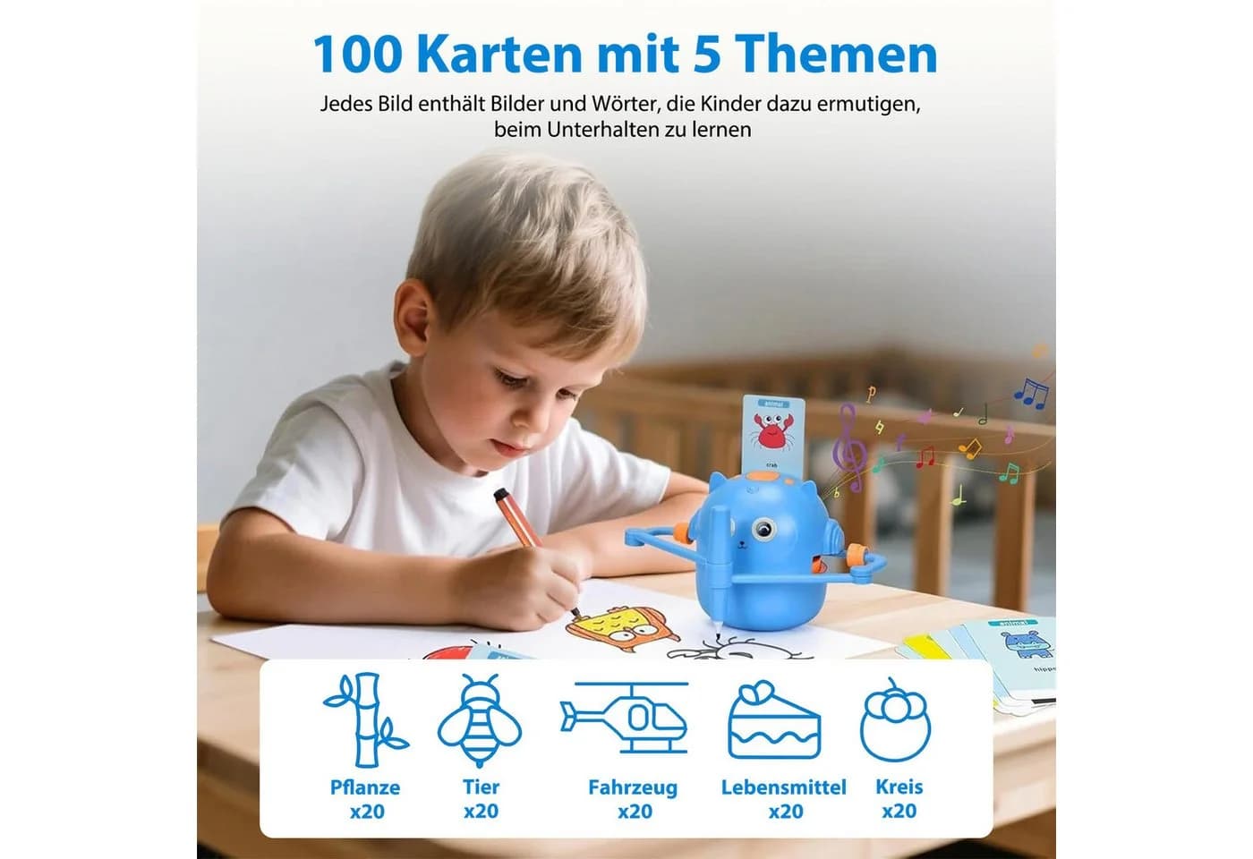 AKKEE Zeichenroboter für Kinder ab 3 Jahren - Bild 3