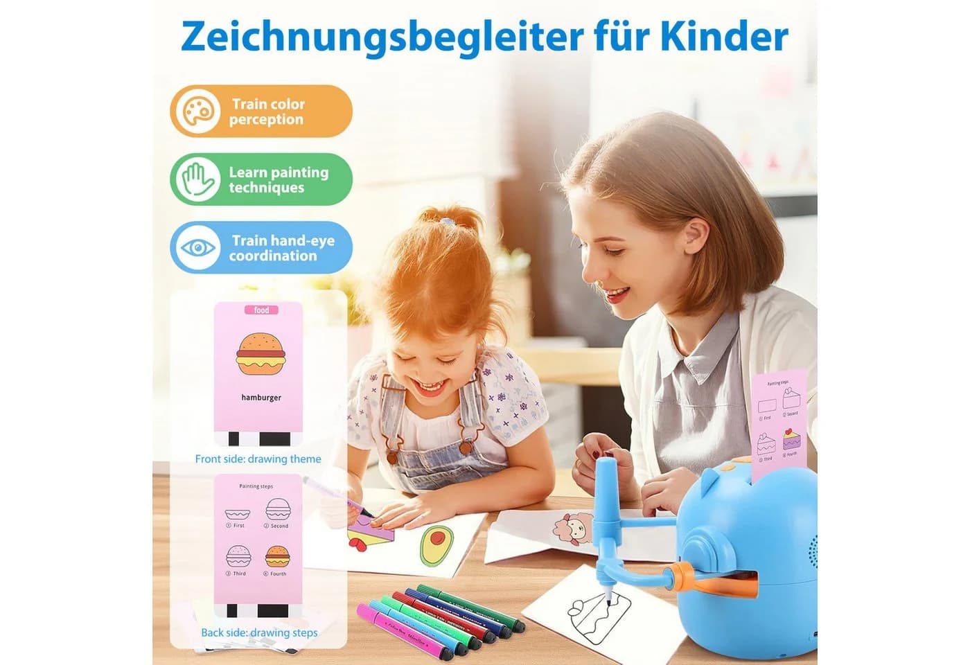 AKKEE Zeichenroboter für Kinder ab 3 Jahren - Bild 4