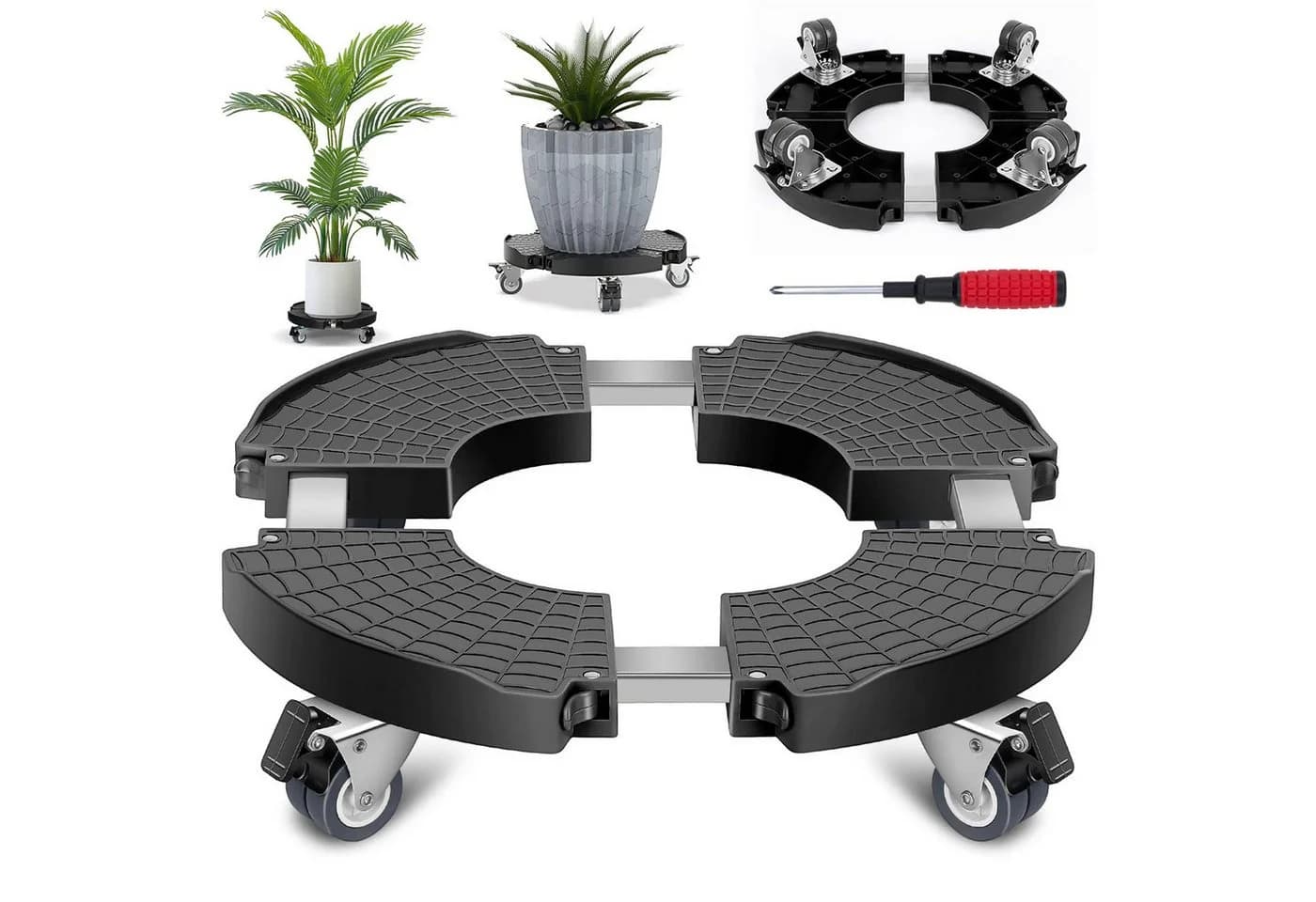 AKKEE Blumentopfuntersetzer 360° drehbar - Bild 2