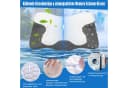 AKKEE Nackenstützkissen Memory Foam Grau/Weiß Bild 3