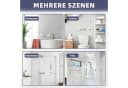 AKKEE Haltegriff mit Saugnapf Grau/Weiß Ohne Bohren Bild 4