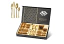 AKKEE Besteck-Set 24-tlg. Gold Edelstahl für 6 Personen Bild 2
