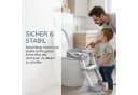AKKEE Toilettentrainer 3-in-1 mit Tritthocker Grau Bild 3