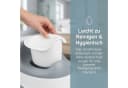 AKKEE Toilettentrainer 3-in-1 mit Tritthocker Grau Bild 5