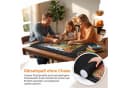 AKKEE Aufblasbare Puzzlematte Schwarz Filz 116x66cm Bild 1
