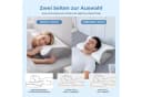 AKKEE Nackenstützkissen Orthopädisches Memory Foam Kissen Grau Bild 5