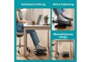 AKKEE Fußhocker Ergonomisch 3-fach Höhenverstellbar Schwarz Bild 4