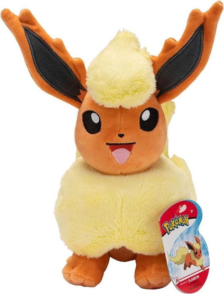 POKÉMON Plüschfigur Flamara 20 cm - Bild 2